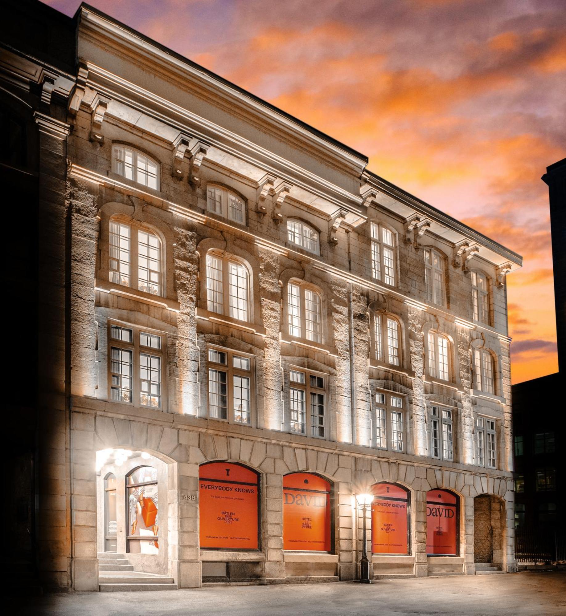David Hotel Montreal Exterior photo